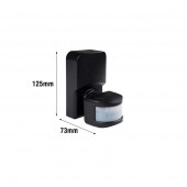 Sensor Detector Orientable Pared PIR Exterior IP54 - 5