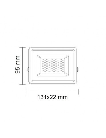 Foco Proyector LED PRO 10W SMD 150° - 3