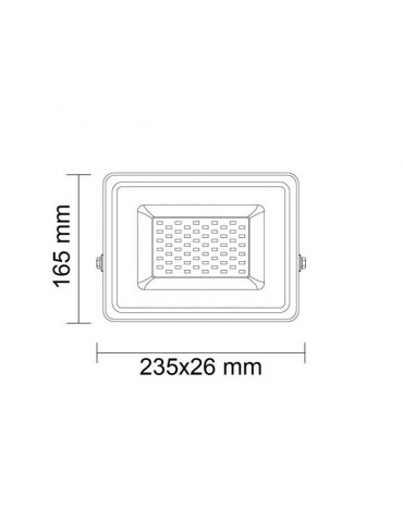 Foco Proyector LED PRO 50W SMD 150° - 3