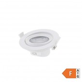 Foco Led empotrable Downlight orientable 10W Blanco - 1