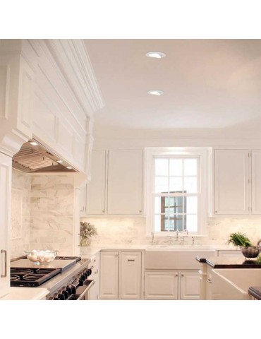 Foco Led empotrable Downlight orientable 5W Blanco - 2