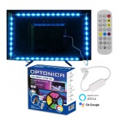 Kit Tira Led TV SMART WiFi RGB-WW Mando 60LEDS/m 5VDC - 2