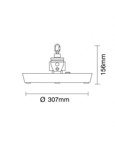 CAMPANA INDUSTRIAL LED 5700K 100W IP65 - 2