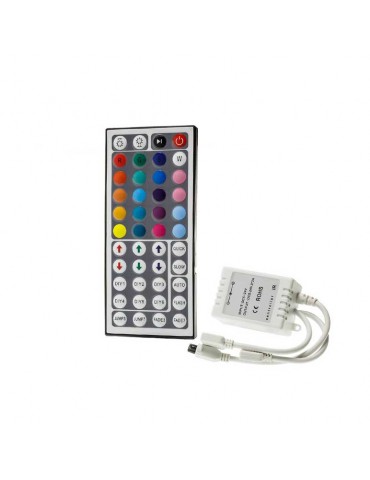 Controlador mando 44 botones Tiras led RGB 12v - 5