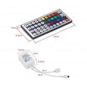 Controlador mando 44 botones Tiras led RGB 12v - 4