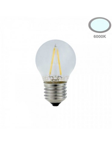 PACK 10 LED 2W VINTAGE filamento G45 E27 - 8