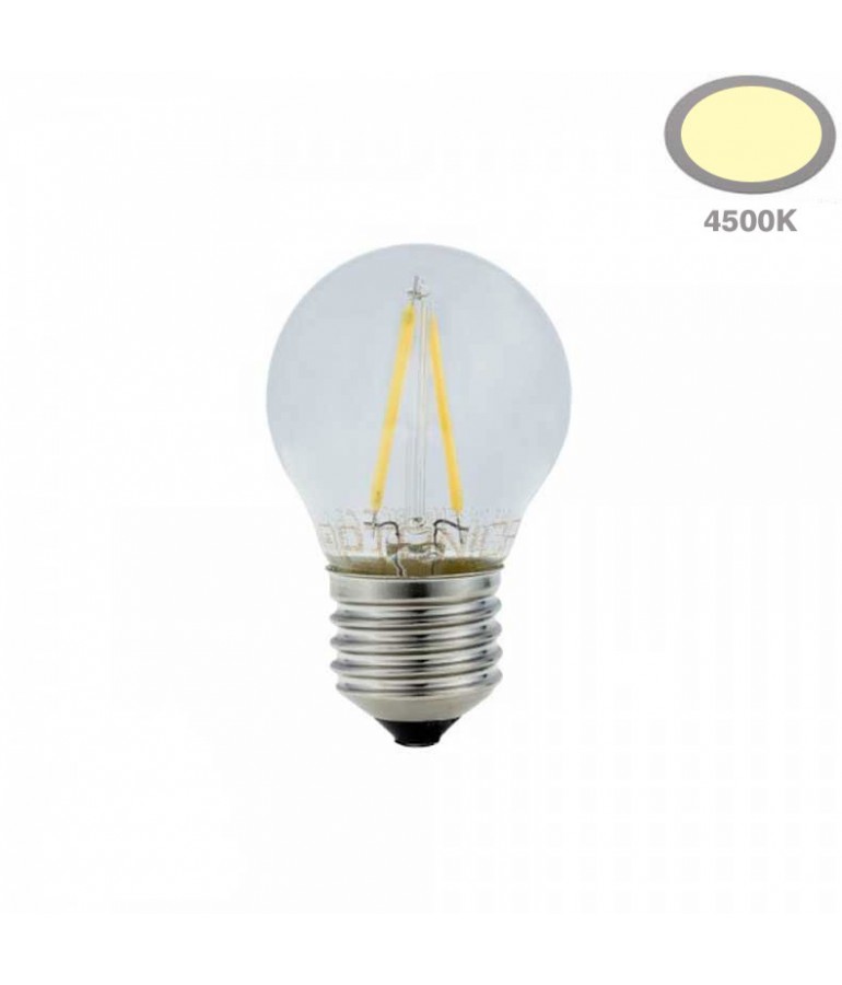PACK 10 LED 2W VINTAGE filamento G45 E27 - 7