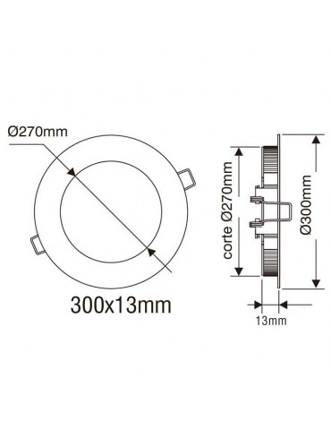 Panel LED 24W CRI 95+ True Colors - 4