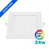 Panel LED Cuadrado 24W CRI 95+ True Colors - 1
