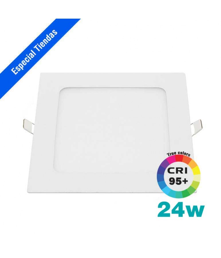 Panel LED Cuadrado 24W CRI 95+ True Colors - 1