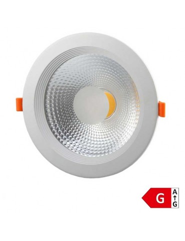 Foco Led empotrable Downlight 20W Blanco - 5