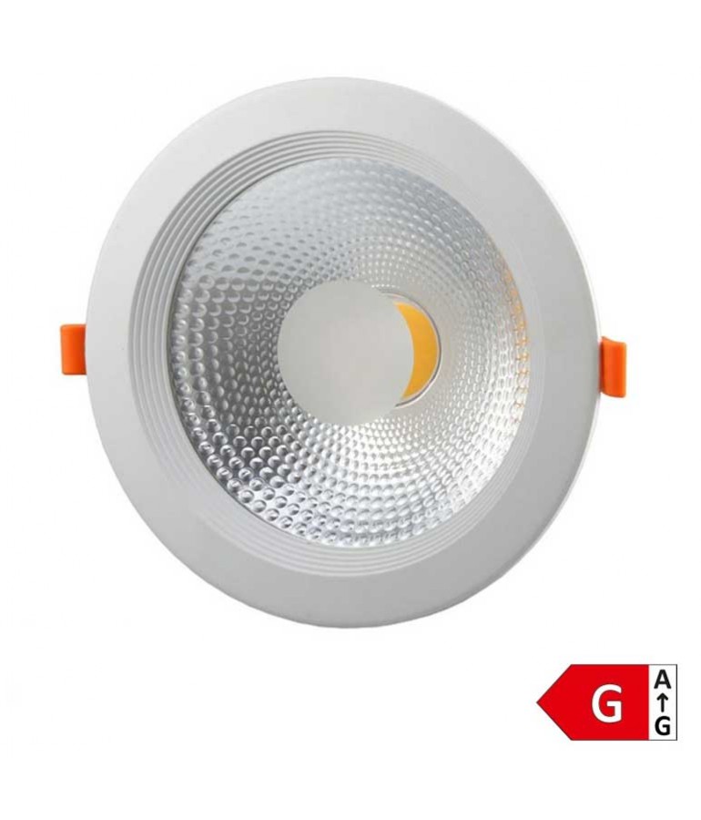 Foco Led empotrable Downlight 20W Blanco - 5