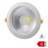 Foco Led empotrable Downlight COB 30W Blanco - 4