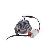 Foco Led Inox empotrar 8W Orientable Circular - 3
