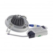 Foco Led Orientable 12W COB empotrar Redondo Blanco - 3
