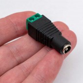 Conector Jack Hembra para Tiras de Led 12/24VDC - 3