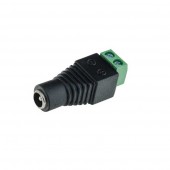 Conector Jack Hembra para Tiras de Led 12/24VDC - 1