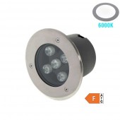 Foco Led suelo 5W Empotrable 6000K IP65 - 1