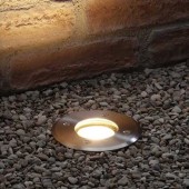 Foco Led suelo 5W Empotrable 2800K IP65 Inox - 2
