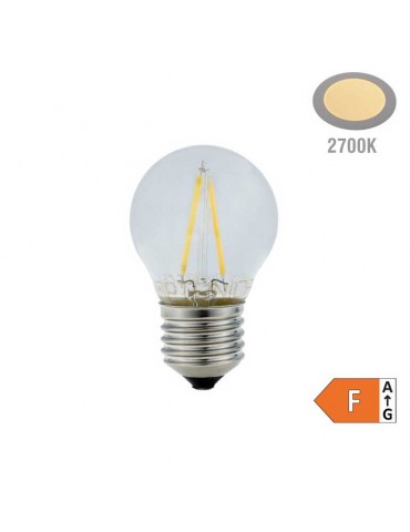 Bombilla LED 2w Filamento Vintage E27 Cristal - 1