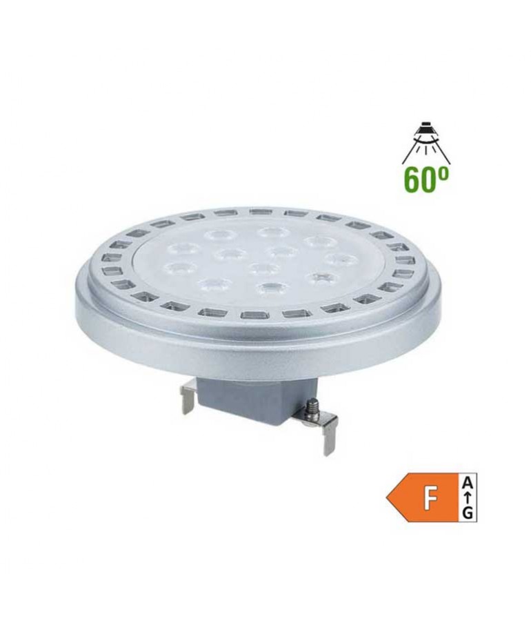 Bombilla LED AR111 14W AC/DC 12V 60º - 1