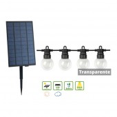 Guirnalda Solar Led Exterior 10m 20 Led G50 Transparente - 1