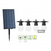 Guirnalda Solar Led Exterior 10m 20 Led G50 Milky - 1