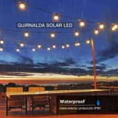 Guirnalda Solar Led 10m 20 G50 Milky - 5