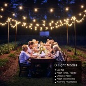 Guirnalda Solar Led Exterior 8 Modos 7m 20 Led G50 - 6