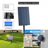 Guirnalda Solar Led Exterior 10m 20 Led G50 Milky - 2