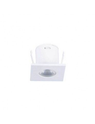 Mini Spot Led Downlight 1w cuadrado empotrar Blanco - 3