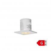 Mini Spot Led Downlight 1w cuadrado empotrar Blanco - 1
