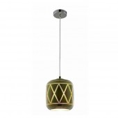 Lámpara Colgante Decorativa 3D-Cristal BAREL cromo - 3