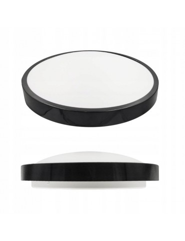 LED Circular IP44 Negro 12W Premium - 4