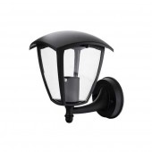 Farol pared boca arriba E27 IP44 Aluminio - 1