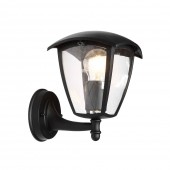Farol pared boca arriba E27 IP44 Aluminio - 3