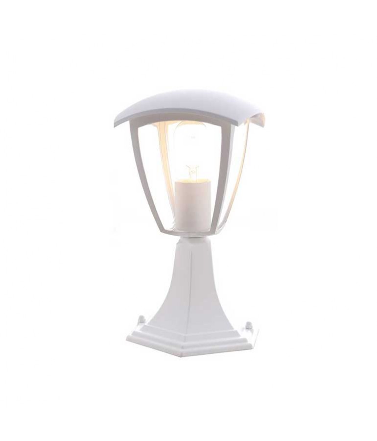 Farol sobre muro E27 Aluminio IP44 - 4
