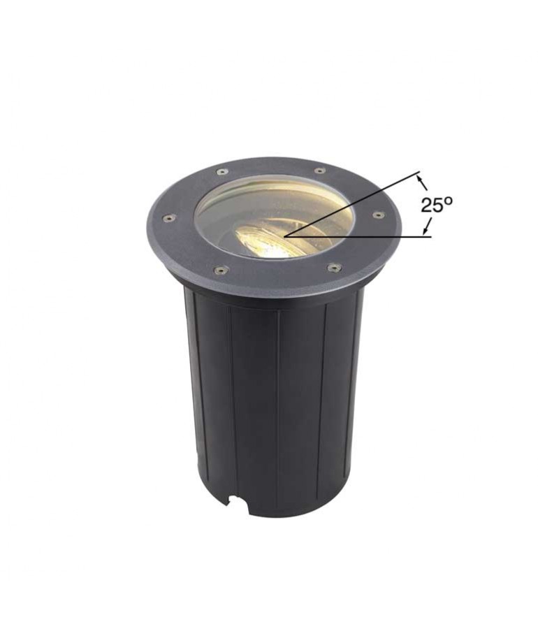 Foco proyector suelo LED 12W Orientable empotrar - 8