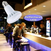 LED Reflectora R80 10W E27 230V HTPC+Aluminio