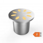 Led mini Pond Inox IP68 IK10 Flower 3000K - 1