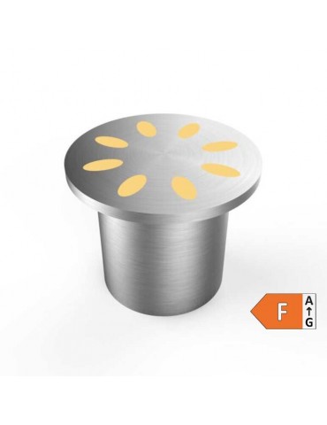 Led mini Pond Inox IP68 IK10 Flower 3000K - 1