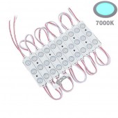 Cadena 10 MODULOS Led 12V 3-SMD 2835 1,5W 7000k - 1