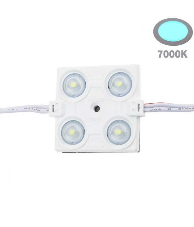 Cadena 20 MODULOS Led 12V 4-SMD 2835 3,74m  7000K - 1