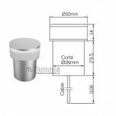 Mini Led Pared IP65 Ambar 24V IK10 - 4