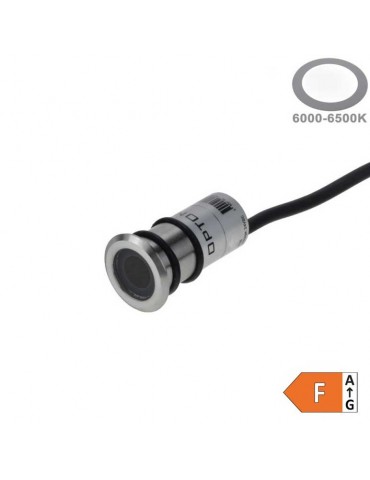 Mini Led Empotrar Inox IP68 1,3W 6000K 24V IK10 - 2