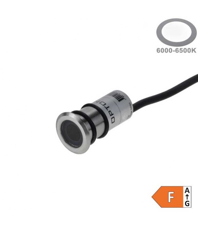 Mini Led Empotrar Inox IP68 1,3W 6000K 24V IK10 - 2