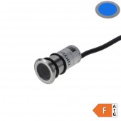 Mini Led Azul Empotrar Inox IP68 1,3W 24V IK10 - 2