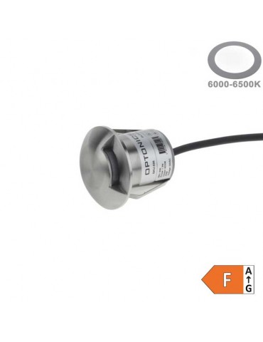 Mini Led Empotrar Inox IP68 1,3W 6000K 24V IK10 - 3