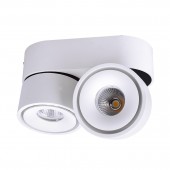 Aplique doble 2x9W LAHTI MINI Blanco