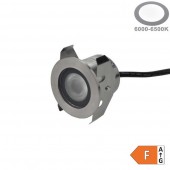 Mini Led Empotrar Inox IP68 1,3W 6000K 24V IK10 - 2